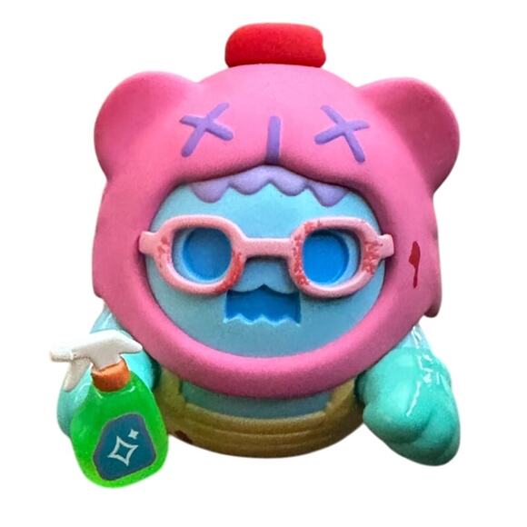 NEW ShinWoo Ghost Diner Shady Cleaner Series Figure Baby Bear Collectible OPENED - Picture 2 of 15